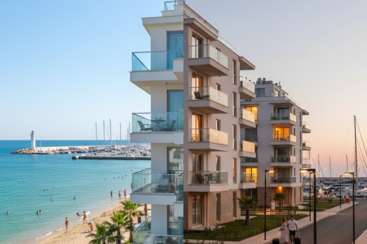 Investiții imobiliare lângă mare în Constanța: apartamente de vacanță vs. închiriere pe termen lung