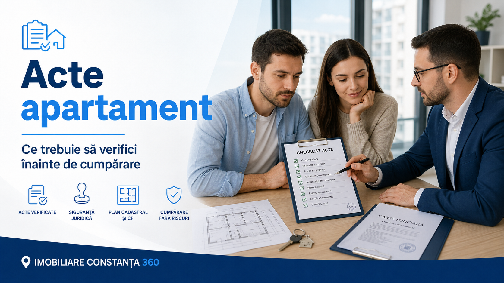 Actele unui apartament: ce trebuie să verifici înainte de cumpărare