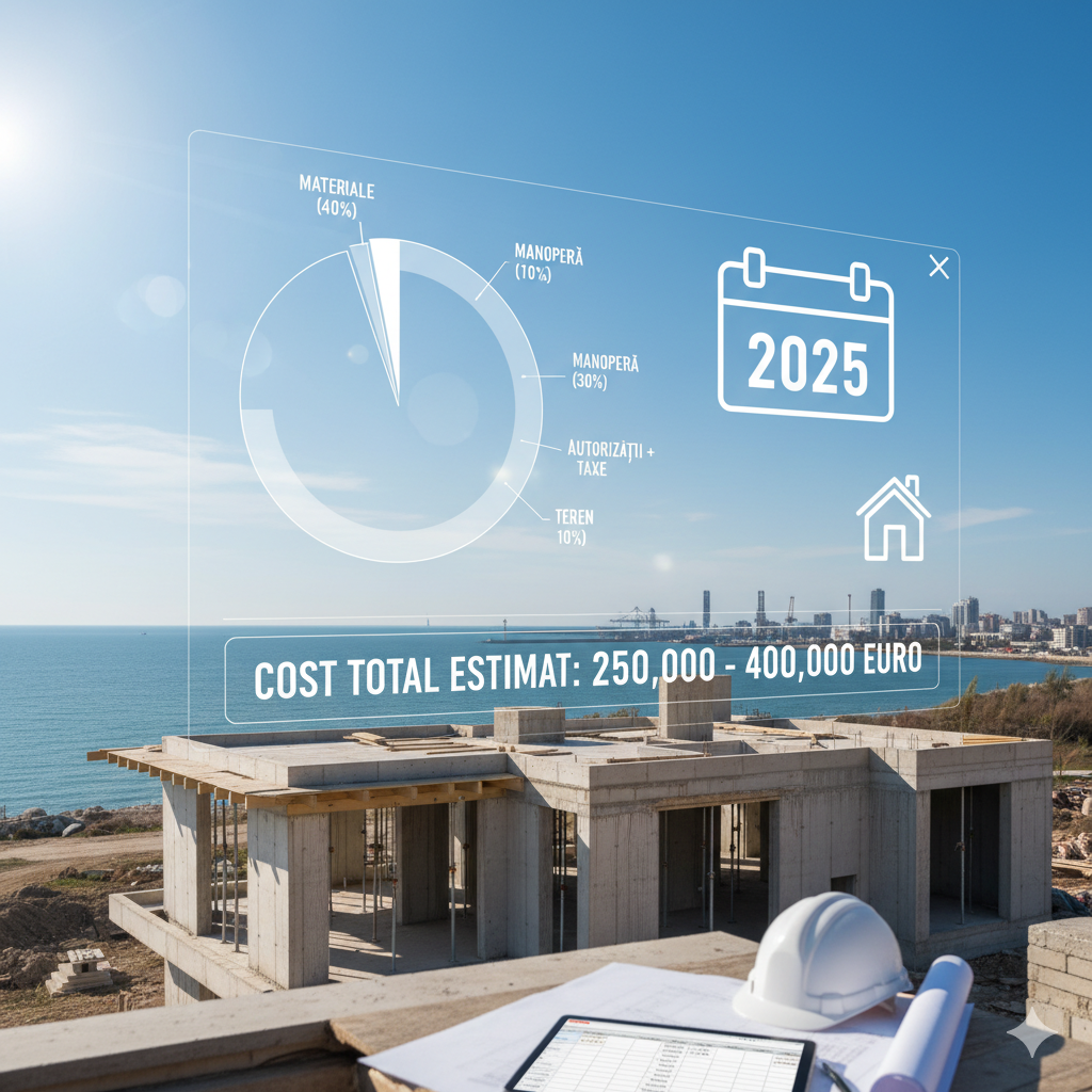 Cât costă să construiești o casă în Constanța în 2025