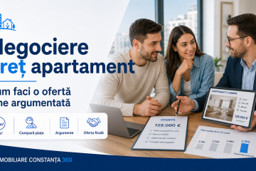 Cum negociezi prețul unui apartament – strategii și argumente pentru cumpărători